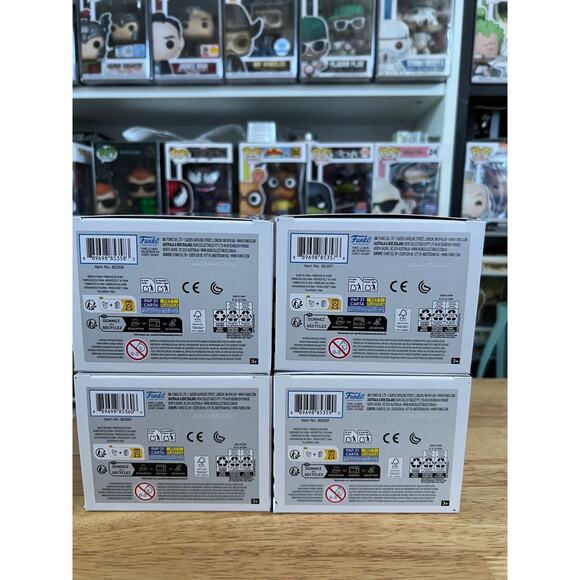 4 EXCLUSIVE Fantastic Four Space Suit Funko Pop Bobbleheads Thing Torch Marvel - Picture 7 of 7